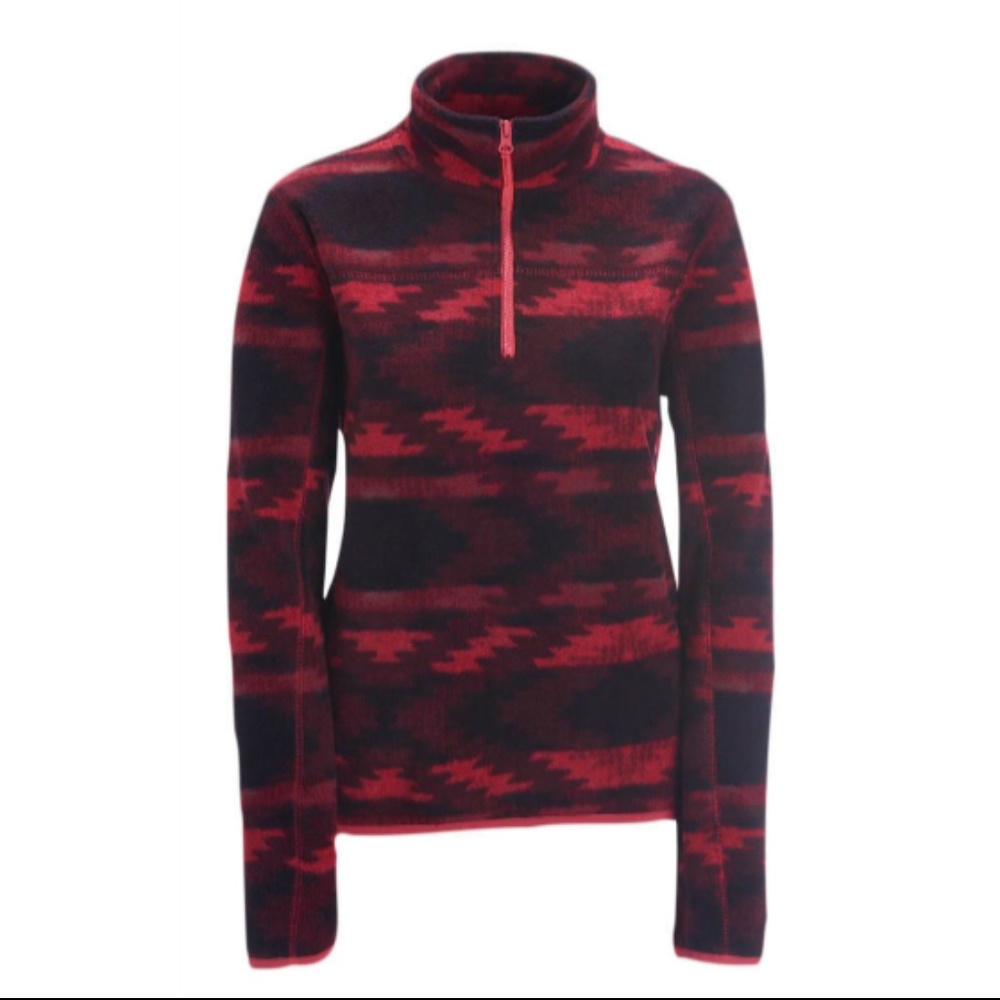 Aeropostale Girl Printed Half-zip Fleece Jacket